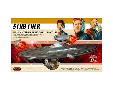 Polar Lights 1 1000 Star Trek Discovery USS Enterprse Light Kit