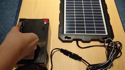 Powoxi 7 5 Watt Solar Battery Charger Maintainer Youtube