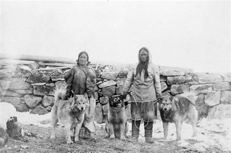 White Wolf Rare Century Old Images Of The Inuit People By The Country