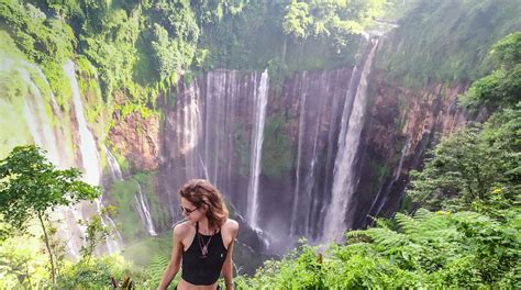 Tumpak Sewu Waterfall Lumajang East Java Indonesia