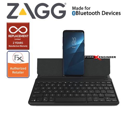 Zagg Universal Keyboard Fabric Stand Flex Barcode 848467079890