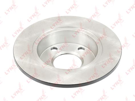 Диск тормозной невентилируемый задний (255x10)