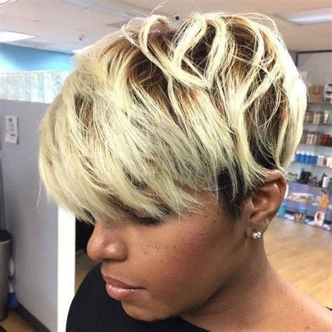 Blonde Pixie Cut With Dark Roots PhoevosEneko