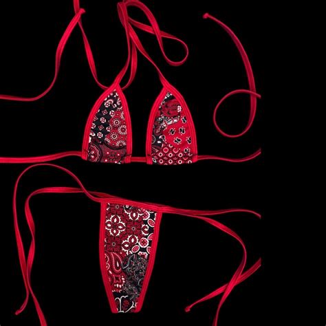 Cheetah Print Bikini Etsy