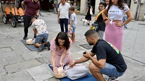 Unos Minutos Suficientes Para Aprender A Salvar Una Vida Faro De Vigo