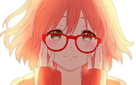 Kyoukai No Kanata Mirai Kuriyama Portrait Japanese Manga Anime