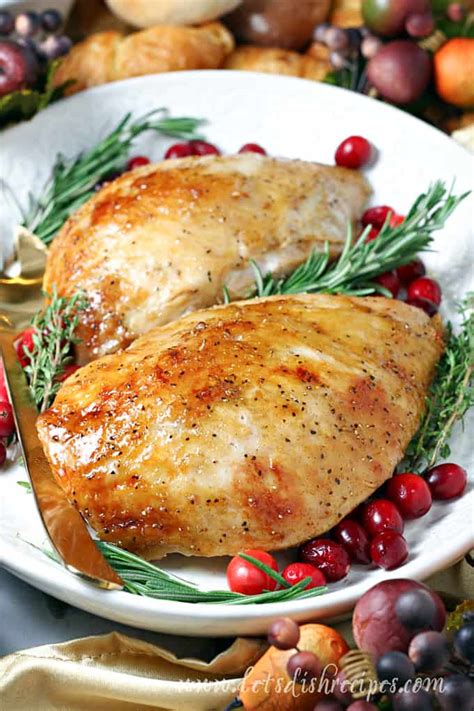 Maple Brown Sugar Turkey Breast | Let's Dish Recipes