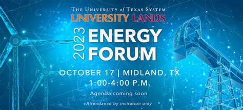 University Lands - Energy Forum