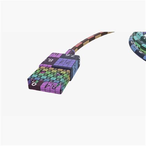 Lightning To USB Cable Black 3D model - Download Computer Accessories ...