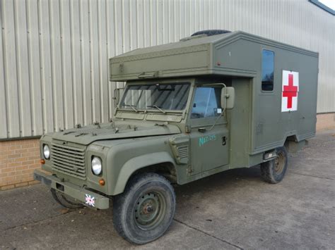 Land Rover Defender Wolf Lhd Ambulance Mod Surplus For