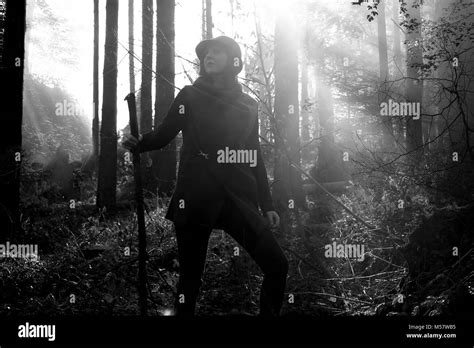 Female Forest Ranger Black And White Stock Photos And Images Alamy