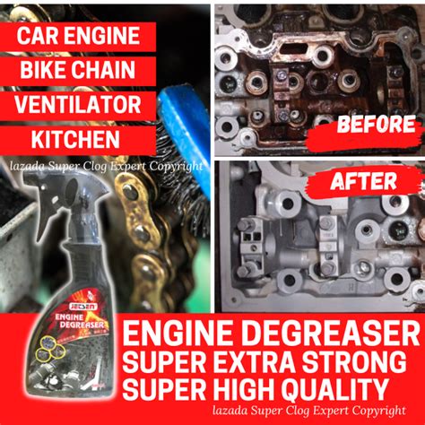 Engine Degreaser Chemical Wash Chain Cleaner Bike Cleaner Oil Degreaser