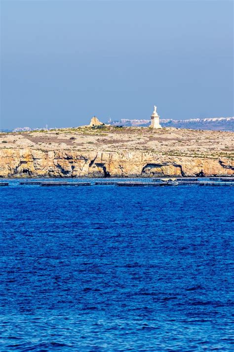 Seaside View from Bugibba Malta Stock Image - Image of europe, waters ...