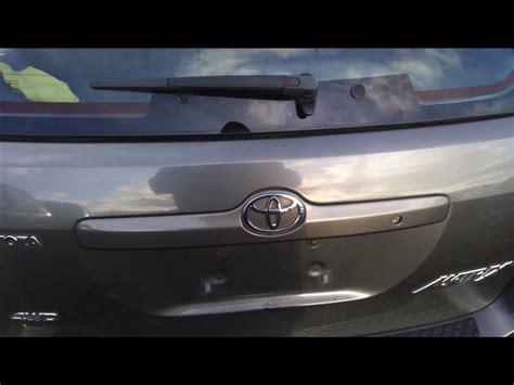 Used Deck Lid Finish Panel Fits Toyota Matrix Tail Finish Panel