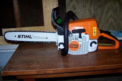 Stihl 250 MS: opinie, dane techniczne