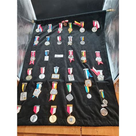 Military Medals Display Tapestry