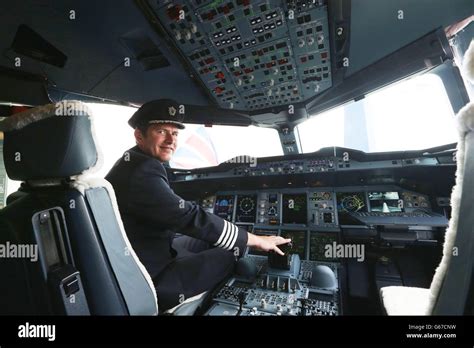 British Airways A380 Cockpit