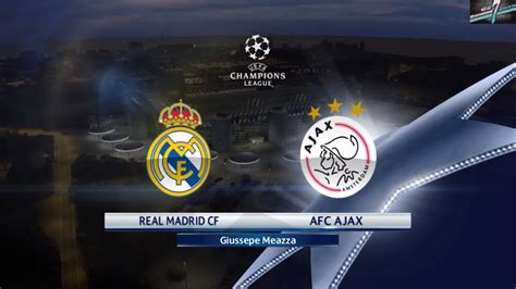 Real Madrid Vs Ajax UCL Round Of 16 PES 2018 PS3 Gameplay Full HD 60