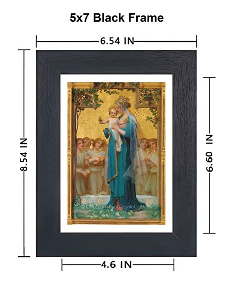 Madonna And Child Print By Enrique M Vidal Catholic Art And Jewelry