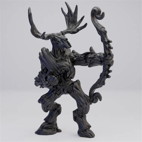 Hot Goblin ドライアド弓兵 ミニチュア ホットゴブリン 森の守護者