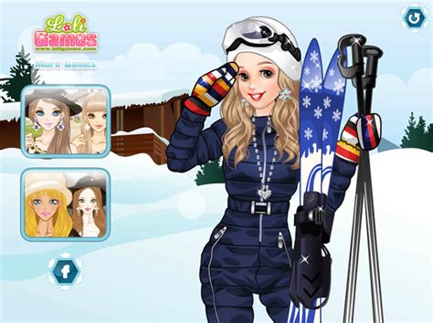 Play Skiing Season - Free online games with Qgames.org