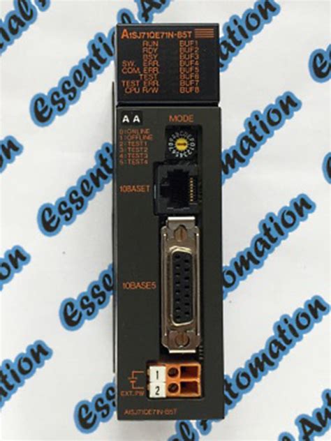 Mitsubishi Melsec PLC A1SJ71QE71NB5T Essential Automation