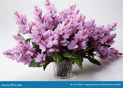 Floral Arrangement, with a Beautiful Statice Flower. Stock Illustration ...