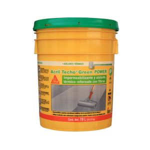 Sika Acril Techo Green Power Blanco A Os Promaco