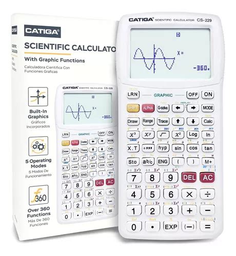 Calculadora Cientifica Funciones Graficas Intuitiva Catiga