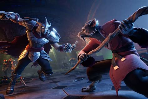 Fortnite Gets Shredder And Splinter Skins As Tmnt Crossover Continues