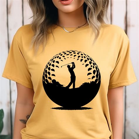 Golf Silhouette Golfing Svg Golfer Svg Golf Ball Svg Golf Club Svg