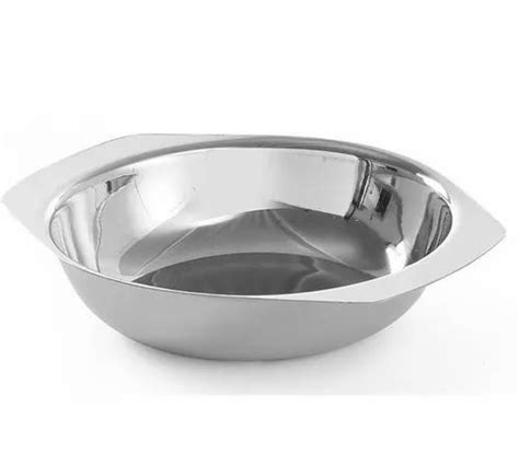 Round Stainless Steel Metal Restaurant Catering Vegetable Serving Dishes With Lid at Rs 60/piece ...