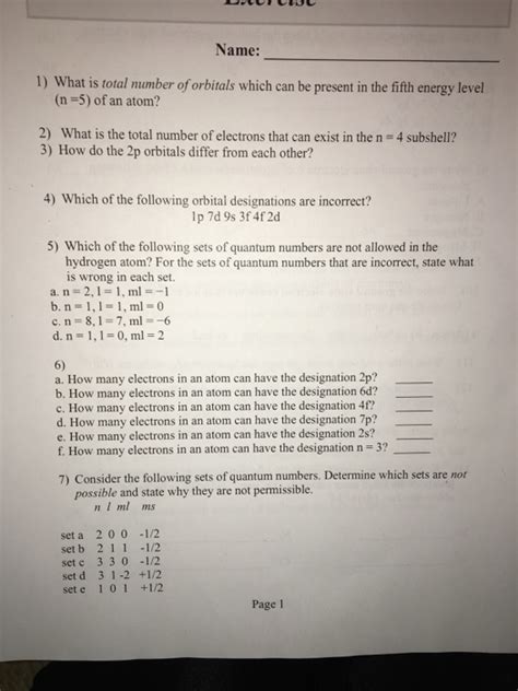 Solved What is total number of orbitals which can be present | Chegg.com