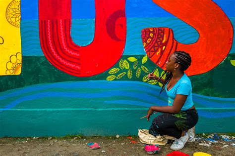 Afro-Colombian mural art (Quibdó, Chocó, Colombia)