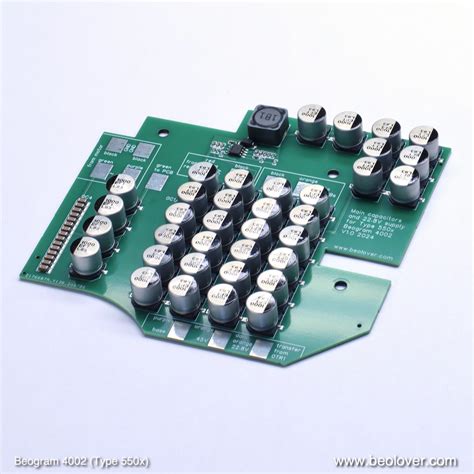 Efficient 228v Power Supply And Main Capacitors For Beogram 4002 Typ