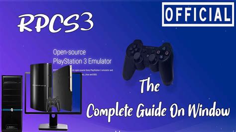 PS3 Emulation The Complete Guide To RPCS3 On Windows In 2020 YouTube