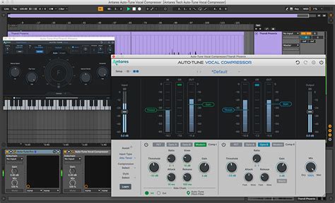 Antares Auto Tune Vocal Compressor Intelligent Dual Compression With
