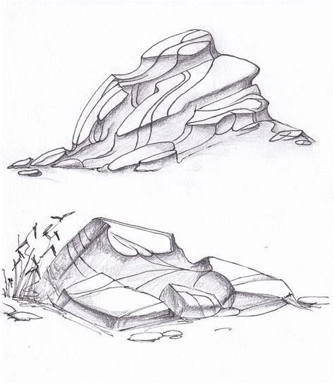 Pin by Melissa Lundquist on Hoodoo | Drawing rocks, Realistic drawings, Pen art