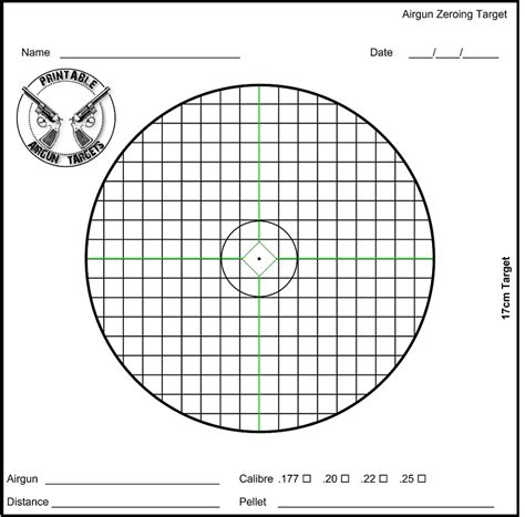 Printable Airgun Targets