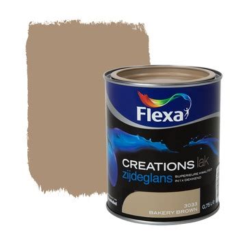 Flexa Creations Lak Bakery Brown Zijdeglans Ml Gamma