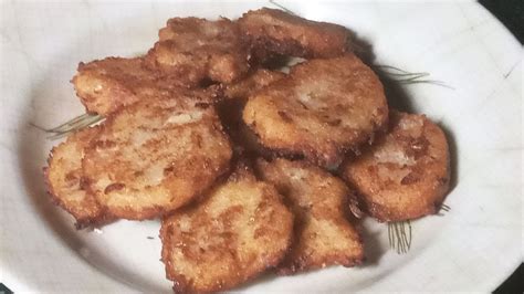 Potato Semolina Fried Fritters Potatoes With Onions Are Tastier Than