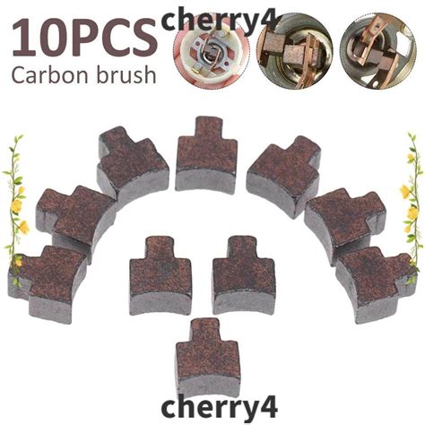 Cherry 1020pcs Carbon Brush Replacement Compatible With Rs550 Dc Motor Accessories Tool Parts