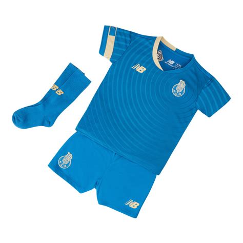 Kit New Balance FC Porto Tercera Equipación 2023 2024 Niño Blau Glanz