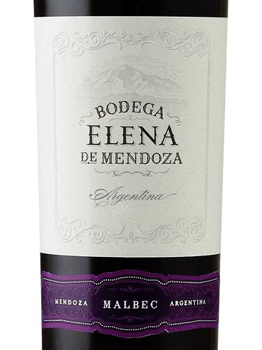 Bodega Elena De Mendoza Malbec Vivino Brasil