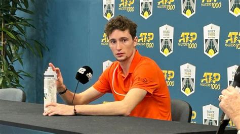 Tennis Rolex Paris Masters Ugo Humbert Avant Sa Finale Bercy Ma