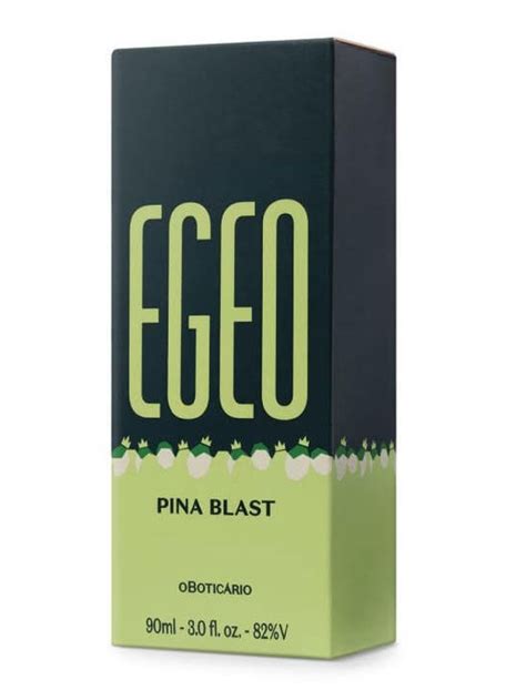 Egeo Pina Blast Perfume Masculino O Botic Rio Nunca Usado