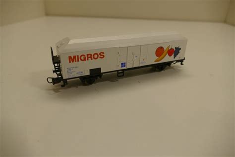 Rivarossi H0 FS Kühlwagen Migros Kaufen auf Ricardo