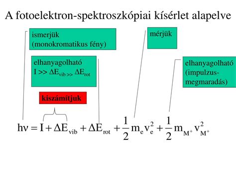 PPT 8 Fotoelektron spektroszkópia PowerPoint Presentation free