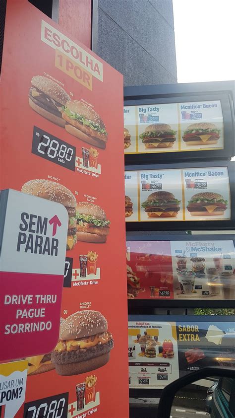 Mcdonald's Franco Da Rocha - Menu em McDonald's restaurante, Franco da Rocha, Av. dos Expedicionários