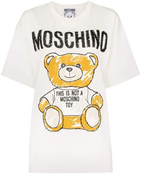 Moschino Teddy Bear Logo T Shirt Sponsored Spon Teddy Moschino